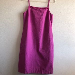 Purple Ann Taylor LOFT Strap Dress